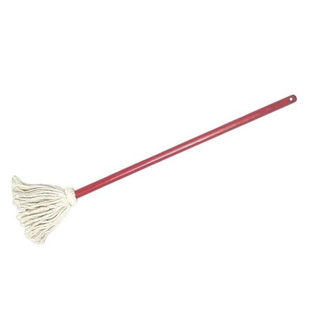 BIRDWELL Toy Mop, Cotton Mop Head, Wood Handle 9302-12